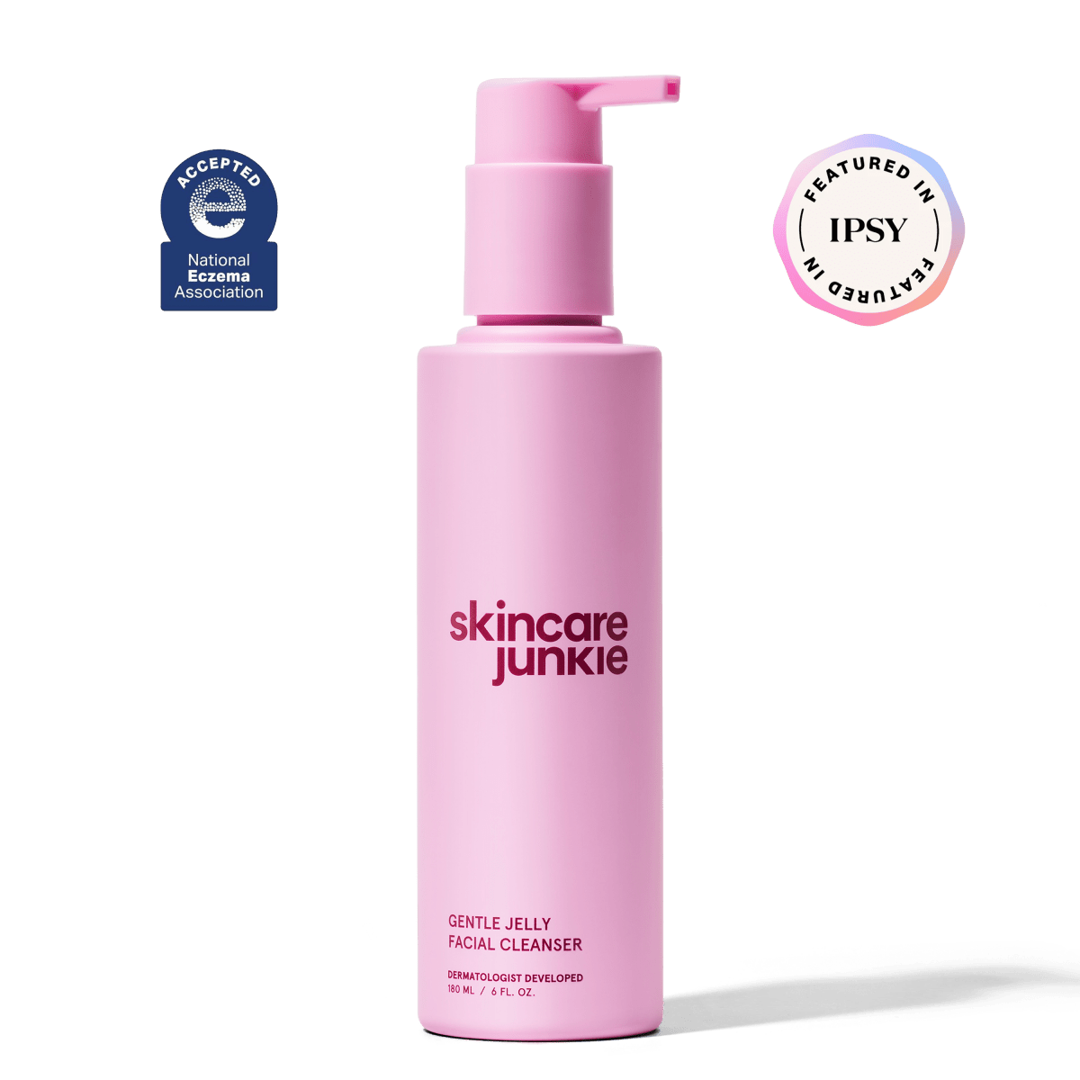 Gentle Jelly Facial Cleanser | pH-Balanced Ceramide Cleanser | For