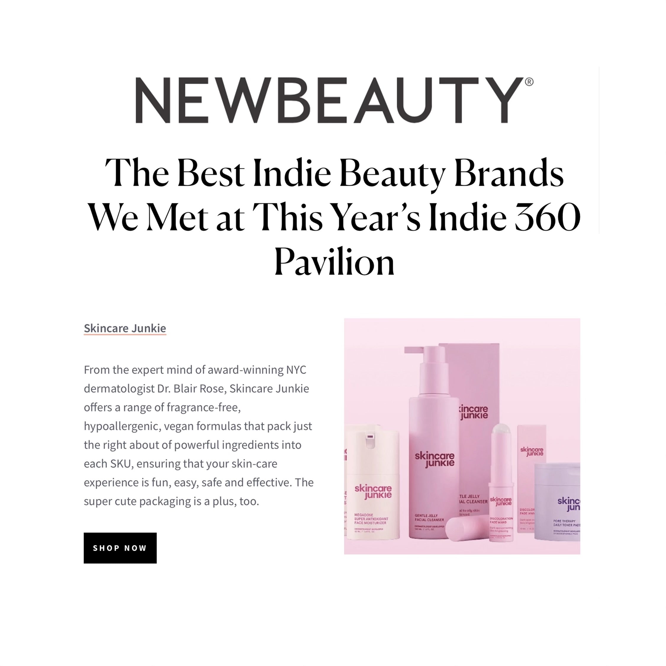 NEW BEAUTY: The Best Indie Beauty Brands We Met at This Year’s Indie 360 Pavilion