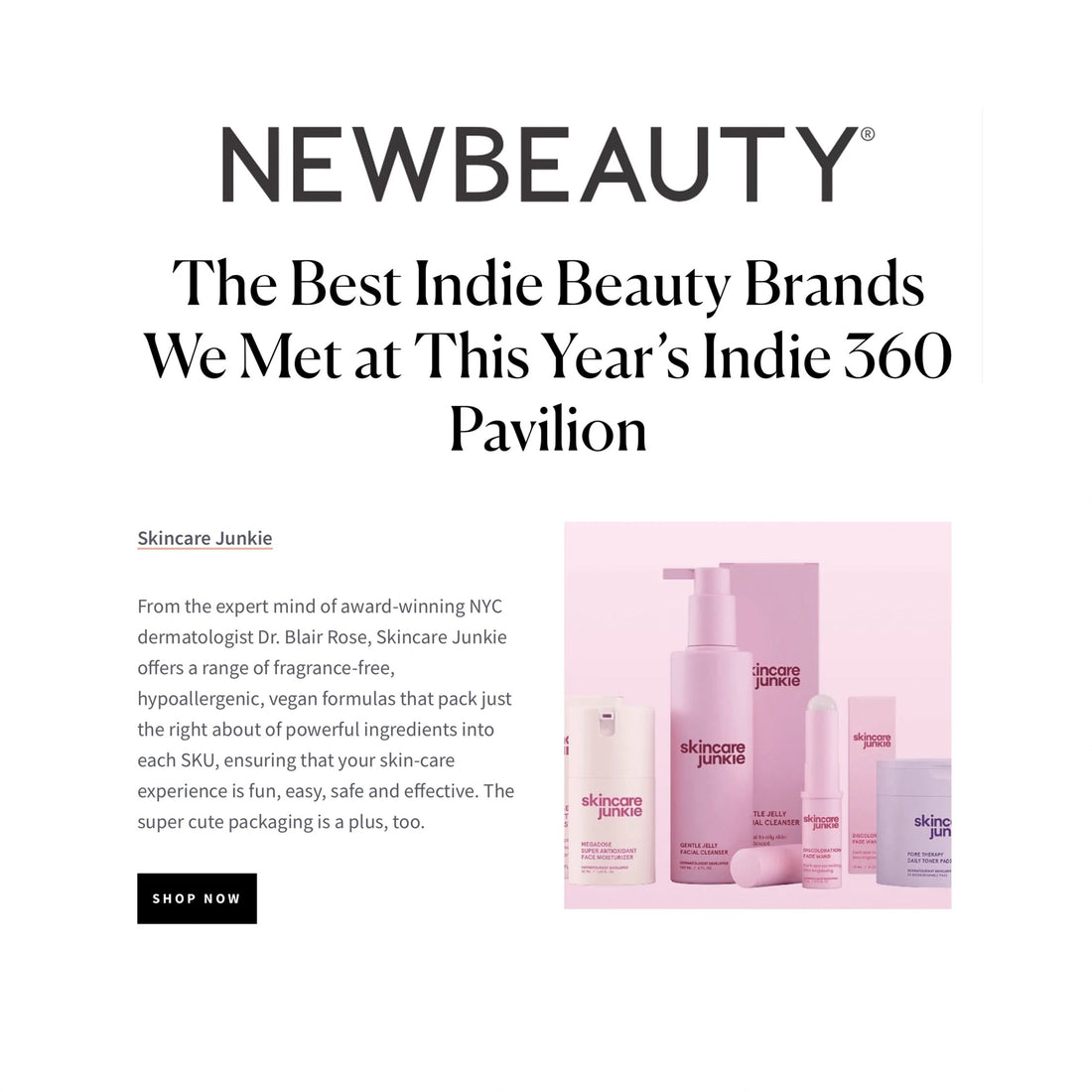 NEW BEAUTY: The Best Indie Beauty Brands We Met at This Year’s Indie 360 Pavilion