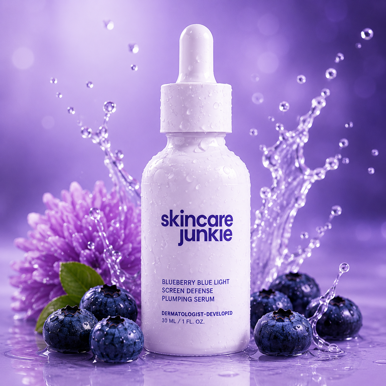 Blueberry Blue Light Defense Plumping Serum